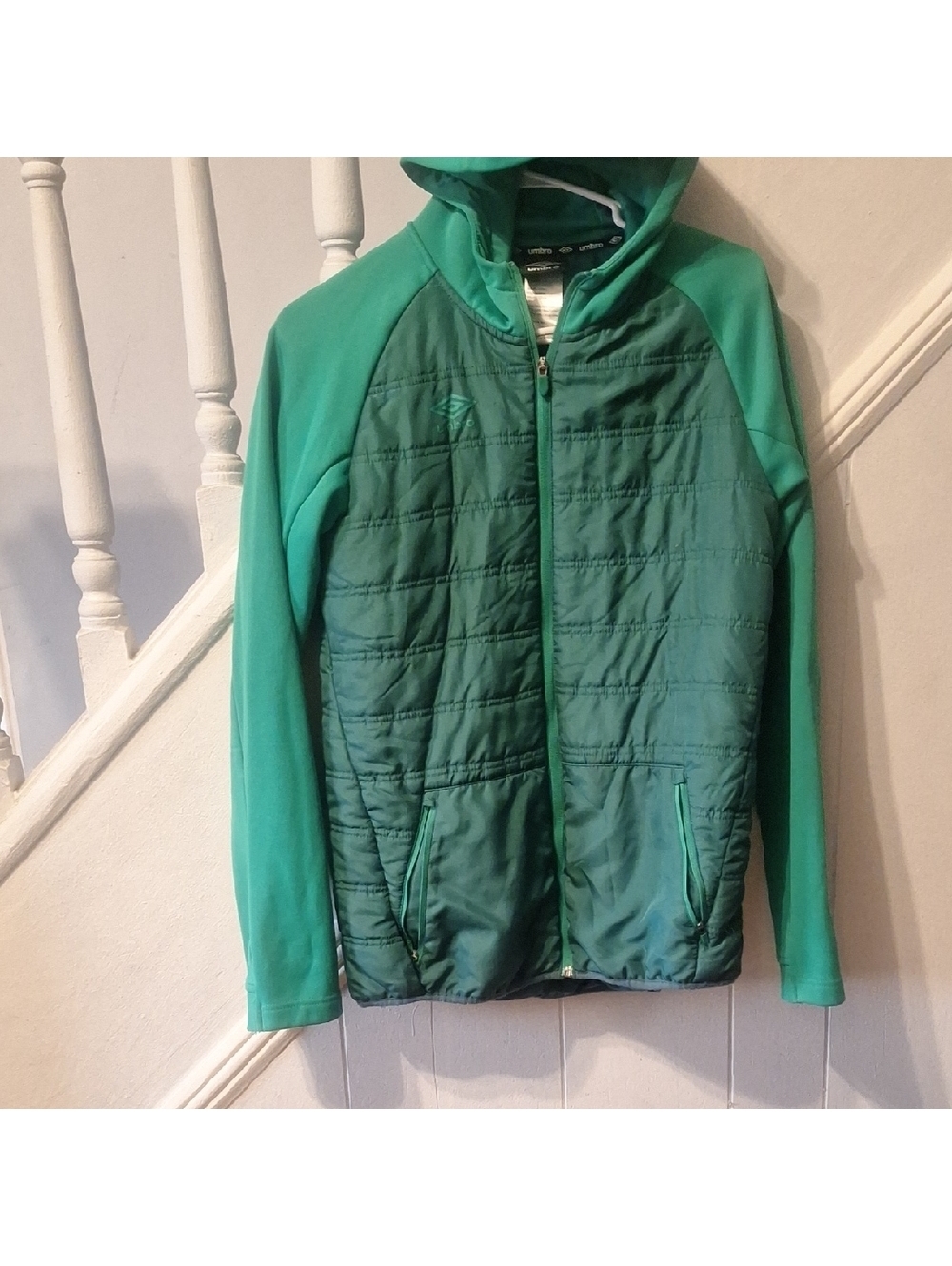 Umbro Teal Polyester Jacket